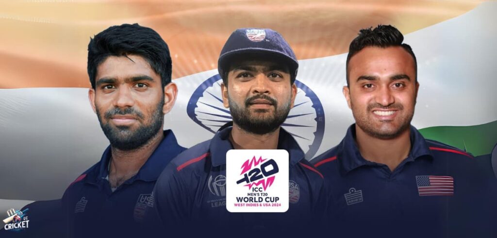 Indian Origin Cricketers Playing in the USA Squad