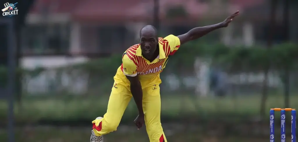 Ugandan Spinner Frank Nsubuga Shines in Historic T20 World Cup