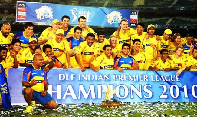 2010 IPL Chennai Super Kings