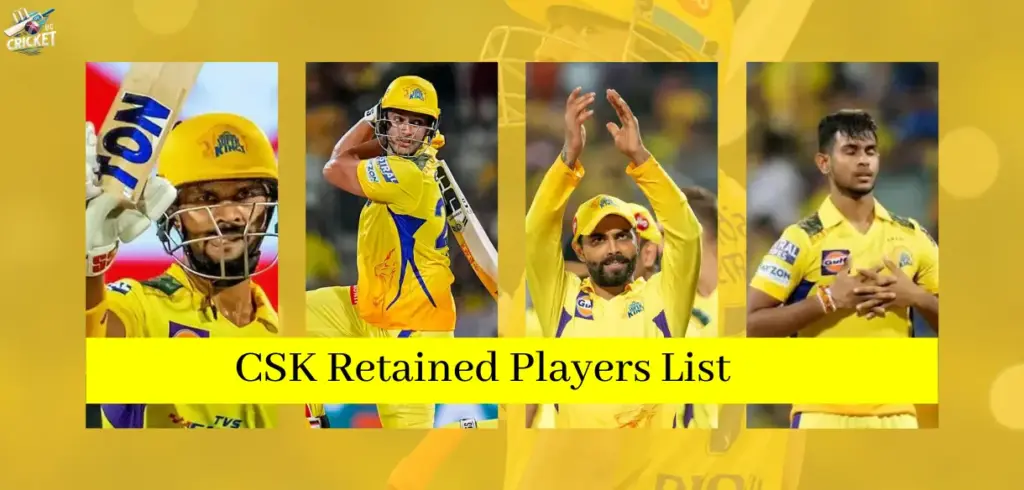 CSK Retained Players 2025