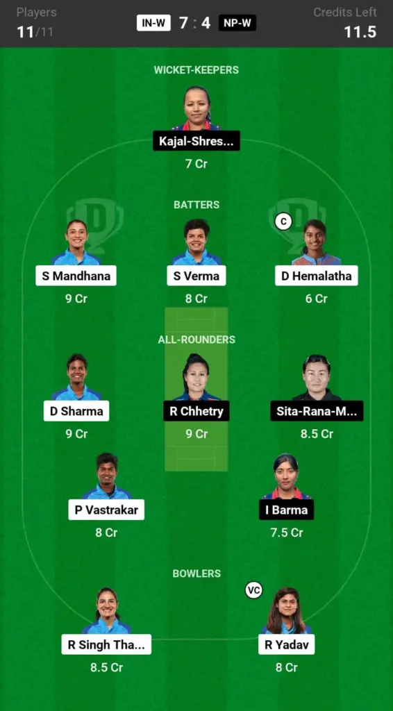  Grand League Team