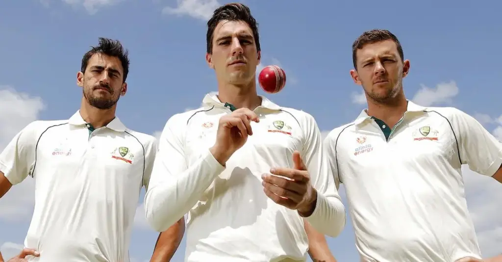 Pat Cummins, Josh Hazlewood, Mitchell Starc