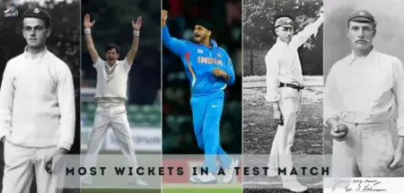 Most Wickets in a Test cricket Match