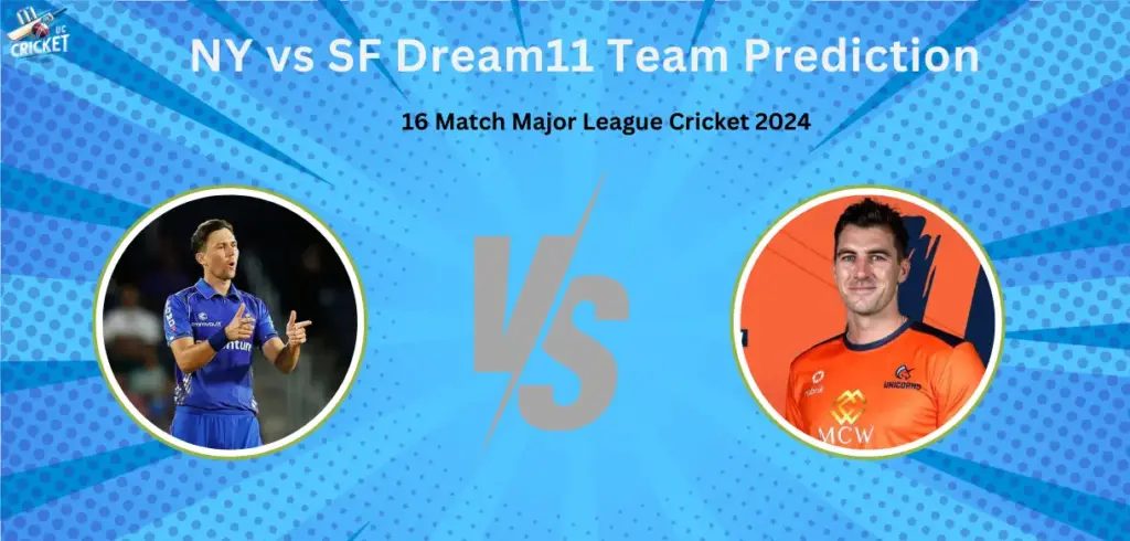 NY vs SF Dream11 Team Prediction