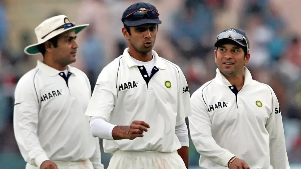 Sachin Tendulkar, Rahul Dravid, Virender Sehwag