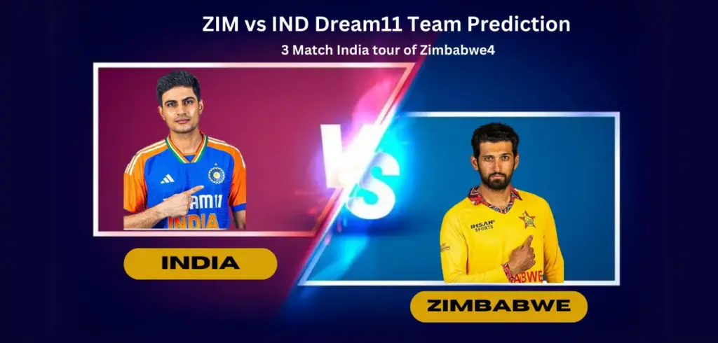 ZIM vs IND Dream11 Team Prediction