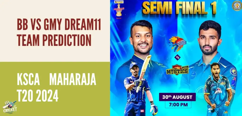 BB vs GMY Dream11 Team Prediction