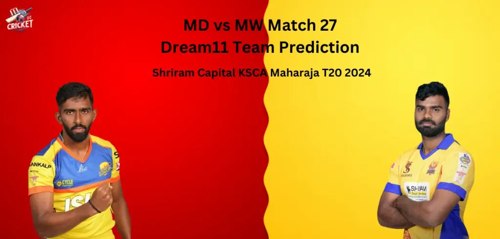 MD vs MW Dream11 Team Prediction