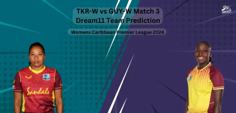 TKR-W vs GUY-W Dream11 Team Prediction