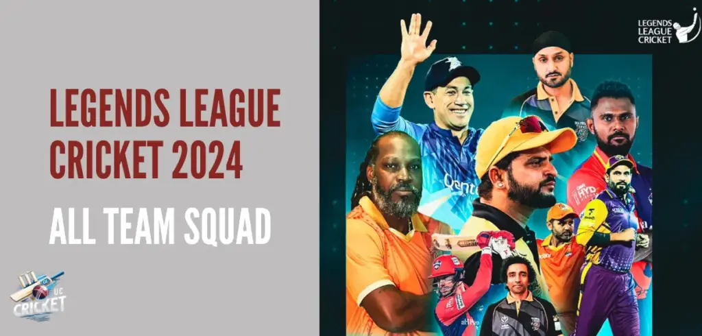 Legends League Cricket Team Squad