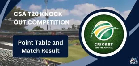 CSA T20 Knock Out Competition Point Table