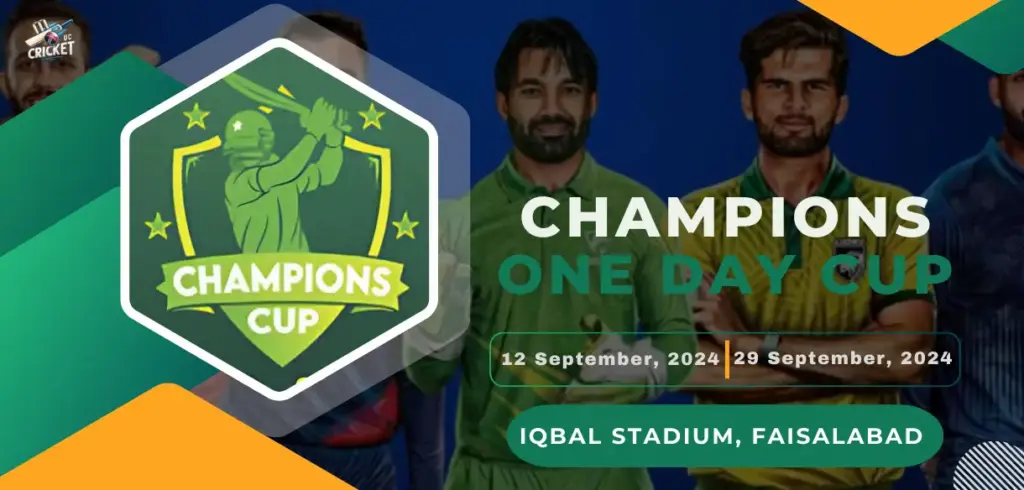 Champions One-Day Cup 2024