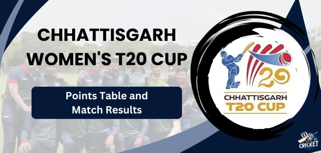 Chhattisgarh Women Points Table