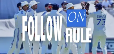 follow on rules in test cricket