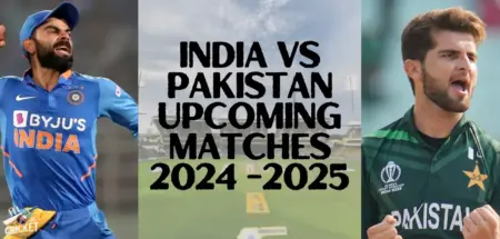 India vs Pakistan upcoming matches