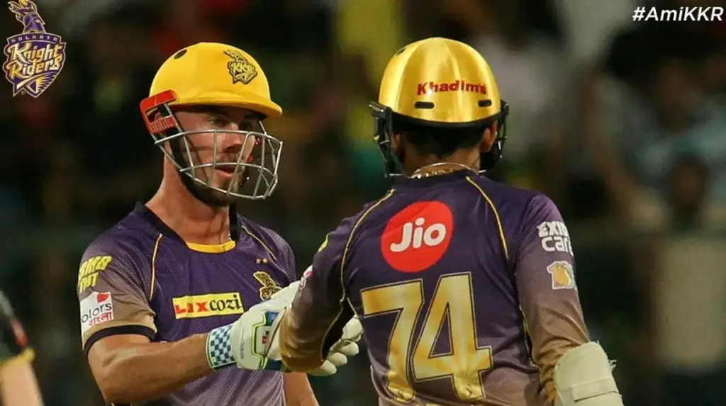 KKR 105 runs in the Powerplay against RCB