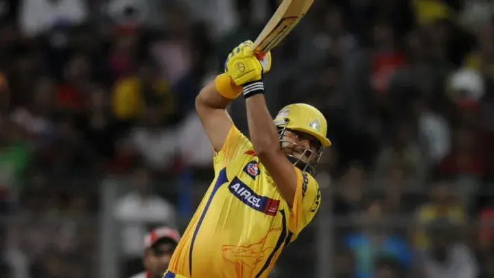 CSK 100/2 in power play 