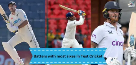 Batters with most sixes in Test Cricket