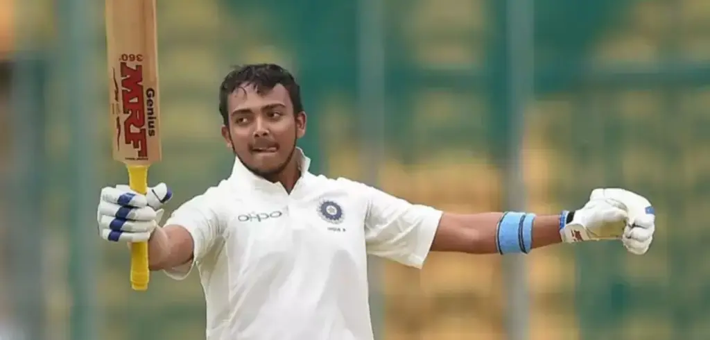 Prithvi Shaw dropped mumbai squad