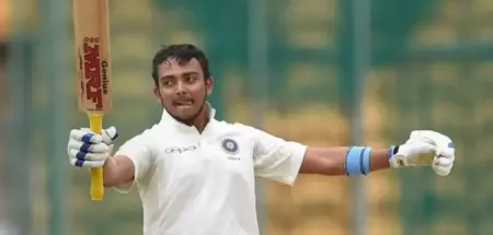 Prithvi Shaw dropped mumbai squad