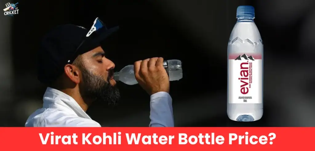 virat kohli water price 1 litre bottle