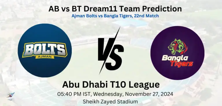 AB vs BT Dream11 Team Prediction