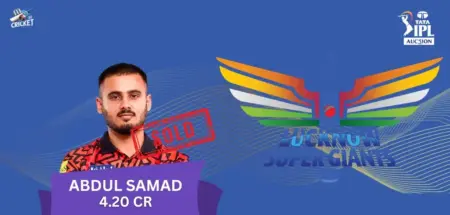 Abdul Samad IPL 2025 Price