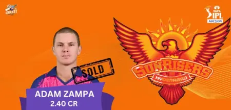 Adam Zampa IPL 2025 Price