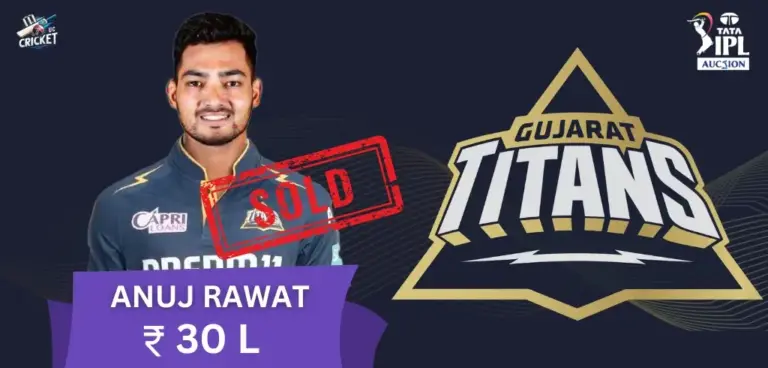Anuj Rawat IPL 2025 Price