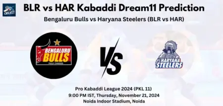 BLR vs HAR Kabaddi Dream11 Prediction