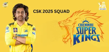 IPL 2025 CSK Team Players List