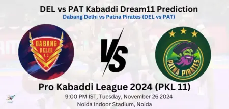 DEL vs PAT Dream11 Prediction