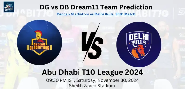 DG vs DB Dream11 Team Prediction