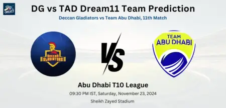 DG vs TAD Dream11 Team Prediction