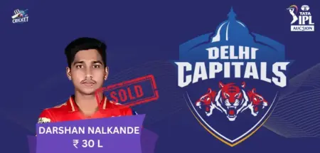 Darshan Nalkande IPL 2025 Price