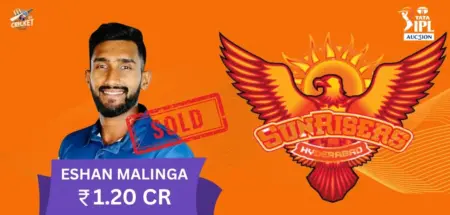 Eshan Malinga IPL 2025 Price