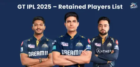 GT IPL 2025 – Retained Players List