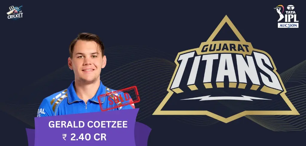 Gerald Coetzee IPL 2025 Price