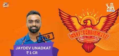 Jaydev Unadkat IPL 2025 Price