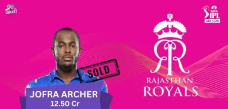 Jofra Archer IPL 2025 Price