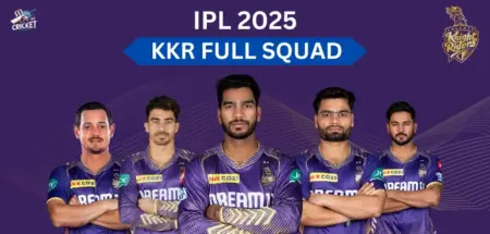 Kolkata Knight Riders Squad 2025