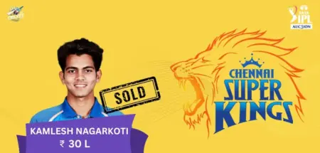 Kamlesh Nagarkoti IPL 2025 Price