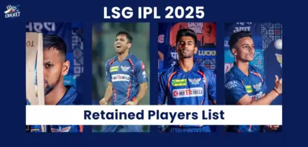 LSG IPL 2025 – Retained Players List