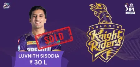 Luvnith Sisodia IPL 2025 Price