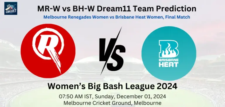 MR-W vs BH-W Dream11 Team Prediction
