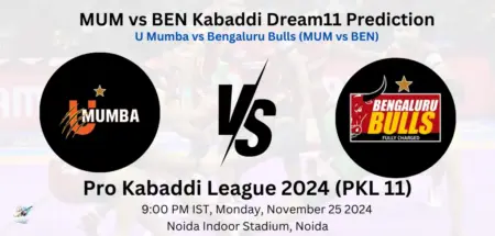 MUM vs BEN Kabaddi Dream11 Prediction