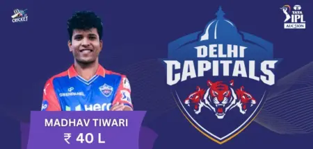 Madhav Tiwari IPL 2025 Price