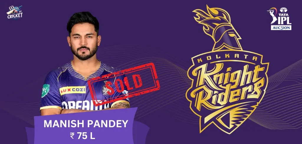 Manish Pandey IPL 2025 Price