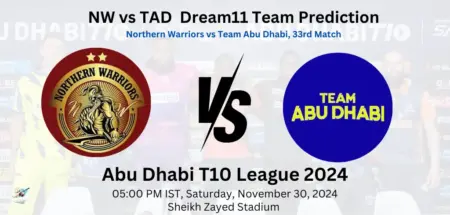 NW vs TAD Dream11 Team Prediction