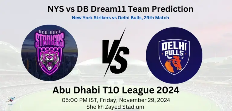 NYS vs DB Dream11 Team Prediction
